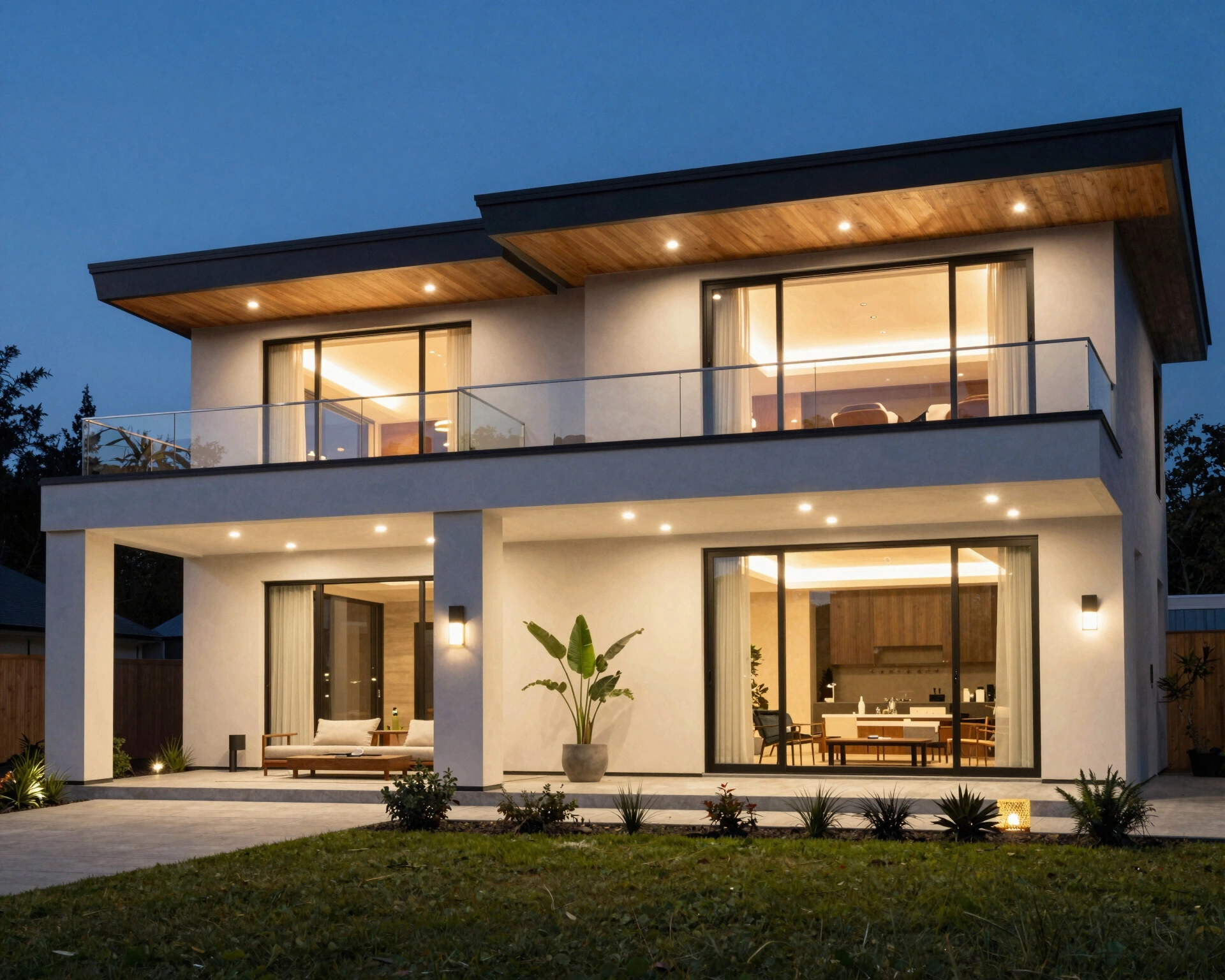 Modern Home - Electrical service project by Veny electrician